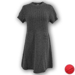 CHANEL 2008 Sports logo patch woven dress #40